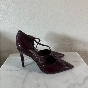 Calvin Klein Dark Plum Heels